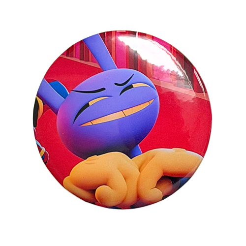 PRZ122 Przypinka button badzik Jax Digital Circus 58mm L