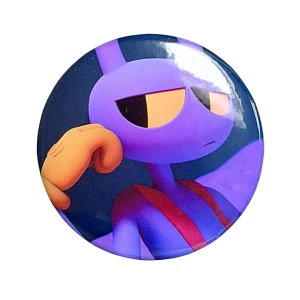 PRZ124 Przypinka button badzik Jax Digital Circus 58mm L