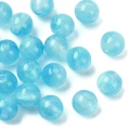 Koraliki Galaxy mieniące gwiezdny pył OPALIZUJĄCE niebieskie turkus 8mm tla 1000x100 (11).jpg