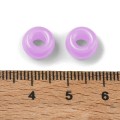 Koraliki oponki akryl 9mm kandi pony bead fioletowy perłowy liliowy 20szt