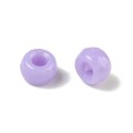 Koraliki oponki akryl 9mm kandi pony bead fioletowe lawendowe 20szt