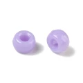 Koraliki oponki akryl 9mm kandi pony bead fioletowe lawendowe 20szt