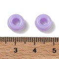 Koraliki oponki akryl 9mm kandi pony bead fioletowe lawendowe 20szt