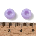 Koraliki oponki akryl 9mm kandi pony bead fioletowe lawendowe 20szt