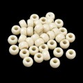 Koraliki oponki 9mm kandi pony bead ecru kremowy