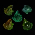 Zawieszki duże żywica żaba ropucha frog żaby zestaw 5szt