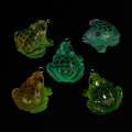 Zawieszki duże żywica żaba ropucha frog żaby zestaw 5szt