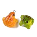Zawieszki duże żywica żaba ropucha frog żaby zestaw 5szt