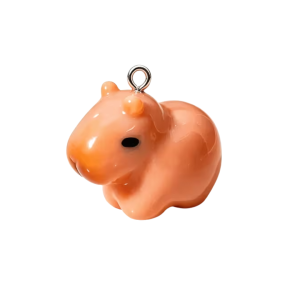 ZAW414 Zawieszki żywica jelly cat kapibara kapibary figurka cute 1szt