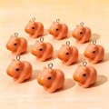 ZAW414 Zawieszki żywica jelly cat kapibara kapibary figurka cute 1szt