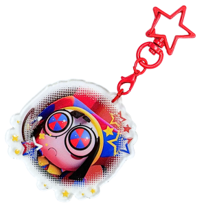 BHM75 Brelok breloczek akrylowy HM Pomni gradient Amazing Digital Circus