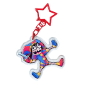 BHM77 Brelok breloczek akrylowy HM Pomni pixel art Amazing Digital Circus