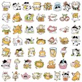 Naklejki STICKER BOMB WLEPY wlepki ŚMIESZNE KOTY rysunkowe KOT 50szt