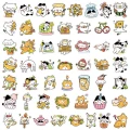 Naklejki STICKER BOMB WLEPY wlepki ŚMIESZNE KOTY rysunkowe KOT 50szt