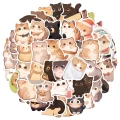 Naklejki STICKER BOMB WLEPY wlepki KOTY kotki urocze kawaii KOT 50szt