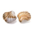 Koraliki BOHO MORSKIE OCEAN muszle muszelka wypukła 17mm 5szt