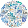W267 Naklejki STICKER BOMB WLEPY wlepki morskie ocean wakacje 50szt