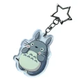 BHM102 Brelok breloczek akrylowy HM Totoro kwiatuszki Studio Ghibli