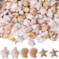 Koraliki BOHO MORSKIE OCEAN muszle muszelka rozgwiazda żółw
