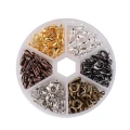 Zestaw karabinki karabińczyki zapięcia do biżuterii 6 kolorów 10mm 240szt organizer