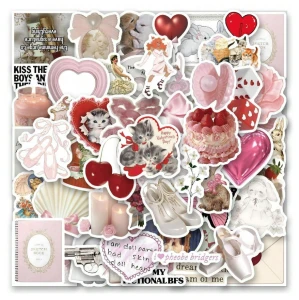 W11 Naklejki STICKER BOMB WLEPY wlepki motywacyjne SWEET laptop 60sztuk