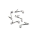 Zawieszki charm metalowe nutka nuty nuta do bransoletek 23mm 5szt