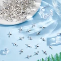 Zawieszki metalowe krzyżyki gwiazdka GWIAZDKI do bransoletek 14mm 10szt
