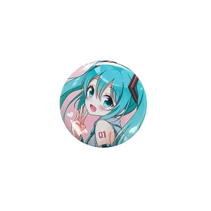 PRZ138 Przypinka button badzik Hatsune Miku vocaloid 32mm M
