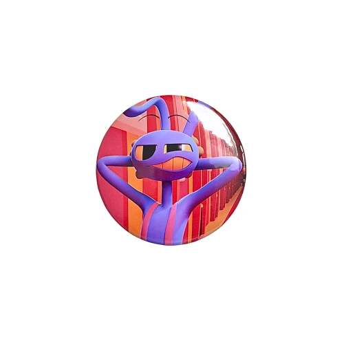 PRZ146 Przypinka button badzik Jax Digital Circus 32mm M