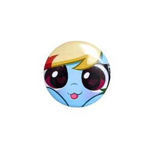 PRZ151 Przypinka button badzik kucyk Pony MLP Rainbow Dash 32mm M