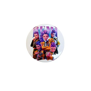 PRZ160 Przypinka button badzik K-Pop Demon Hunters Huntrix 32mm M