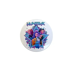 PRZ161 Przypinka button badzik K-Pop Demon Hunters Huntrix 32mm M