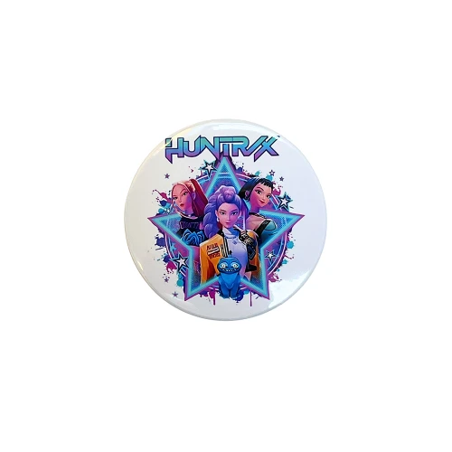 PRZ161 Przypinka button badzik K-Pop Demon Hunters Huntrix 32mm M