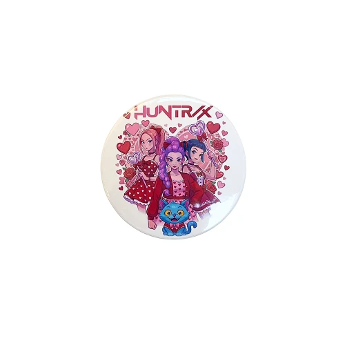 PRZ162 Przypinka button badzik K-Pop Demon Hunters Huntrix 32mm M