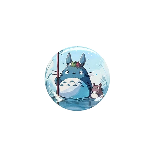 PRZ166 Przypinka button badzik Mój sąsiad Totoro 32mm M