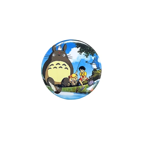 PRZ167 Przypinka button badzik Mój sąsiad Totoro 32mm M