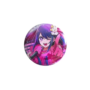 PRZ169 Przypinka button badzik Ai Hoshino Oshi no Ko Moja Gwiazda 32mm M