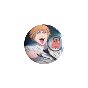 PRZ179 Przypinka button badzik Denji z serii Chainsaw Man 32mm M