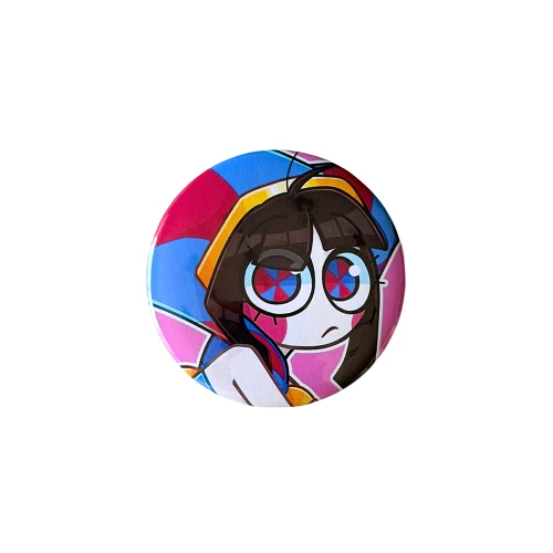 PRZ185 Przypinka button badzik Pomni Digital Circus TADC 32mm M