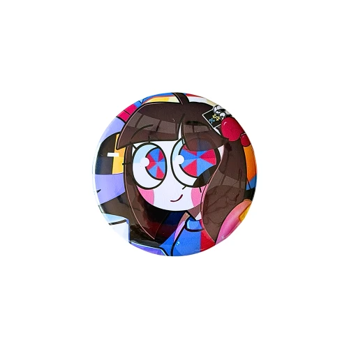PRZ186 Przypinka button badzik Pomni Digital Circus TADC 32mm M
