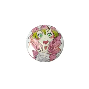 PRZ200 Przypinka button badzik Mitsuri Kanroji z Demon Slayer 32mm M