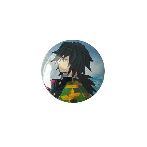 PRZ201 Przypinka button badzik Giyu Tomioka z Demon Slayer 32mm M