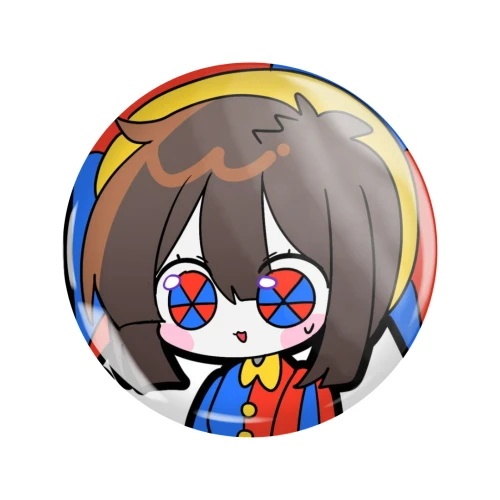 PRZ209 Przypinka button badzik Pomni Digital Circus TADC 32mm M