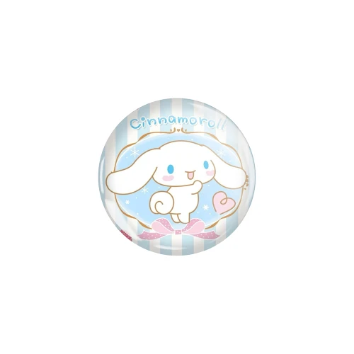PRZ215 Przypinka button badzik szczeniak Cinnamoroll 32mm M