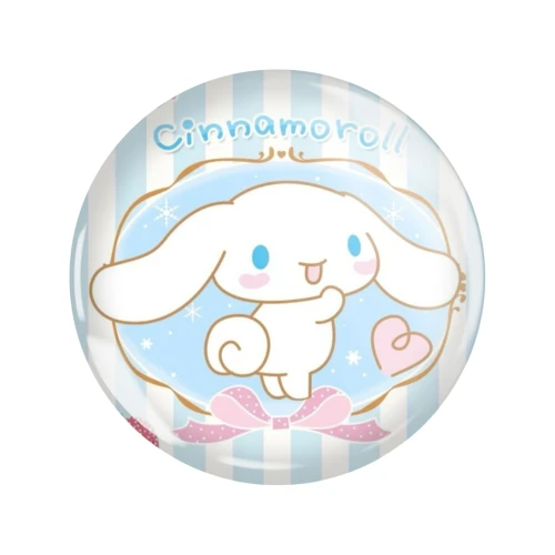 PRZ223 Przypinka button badzik szczeniak Cinnamoroll 58mm L