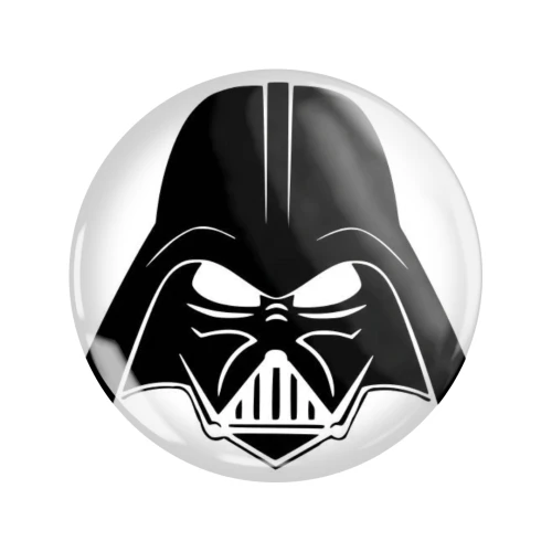 PRZ245 Przypinka Darth Vader Star Wars Gwiezdne Wojny 58mm L