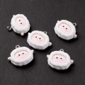 ZAW505 Zawieszki żywica owca owieczka kawaii cute 2szt