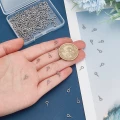 HAC6 Szpilki montażowe haczyki 8x4mm wkręty z oczkiem stal szlachetna 20szt