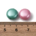 KOK299 Koraliki dyski monetki płaskie pastylki mix perłowe 10mm 30szt