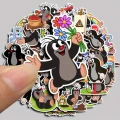 Naklejki STICKER BOMB WLEPY wlepki KRET KRECIK na laptop samochód 40szt